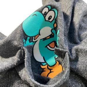 Nintendo Yoshi in Pocket Gray Tee Shirt Women’s Size Medium